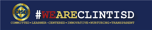 #WEARECLINTISD Logo 